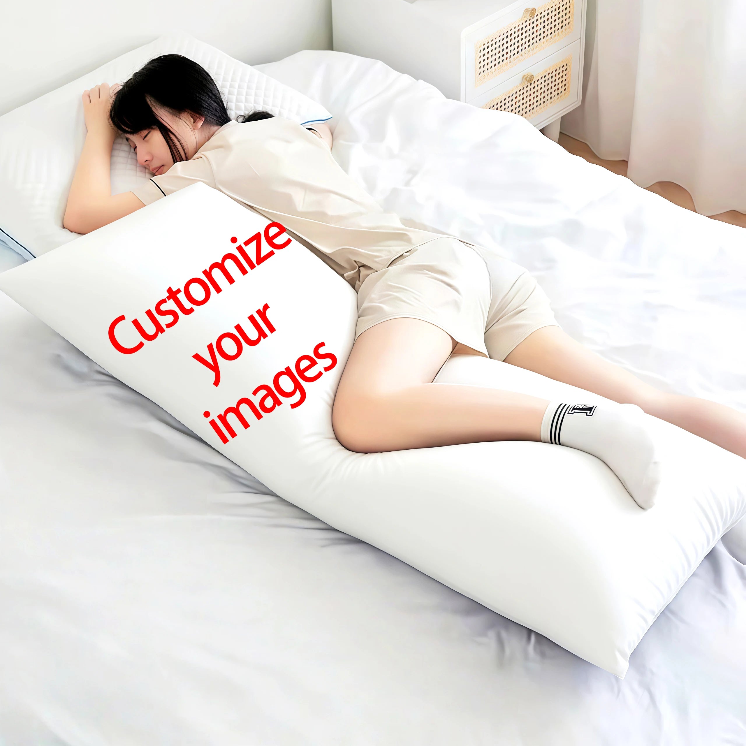 Customizable equal body pillowcase, anime star cartoon real person, sleeping equal body pillowcase