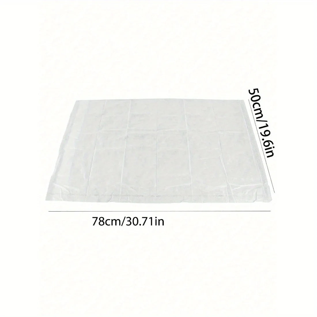 2pcs Disposable Pillowcases, Sterile Bedding Linens, Hospital Prone Pillowcase, Travel Pillows For Hotels, White